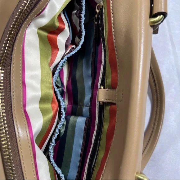 Coach Tan Leather Laptop Bag - Picture 13 of 15